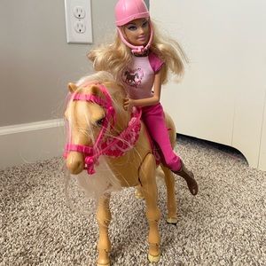 Barbie Horse + Doll